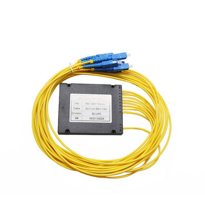 Sc Upc Connectors 1260nm فیبر نوری Plc Splitter