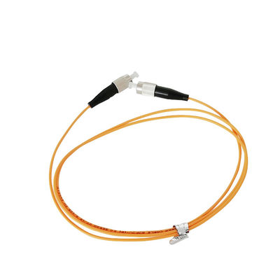 SM MM 3.0mm PVC با اتصال Fc / Upc فیبر نوری پچ کابل