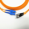 SC / UPC FC/UPC PVC LSZH G657A وصله سیم فیبر نوری دوبلکس 2.0 میلی متر 3.0 میلی متر